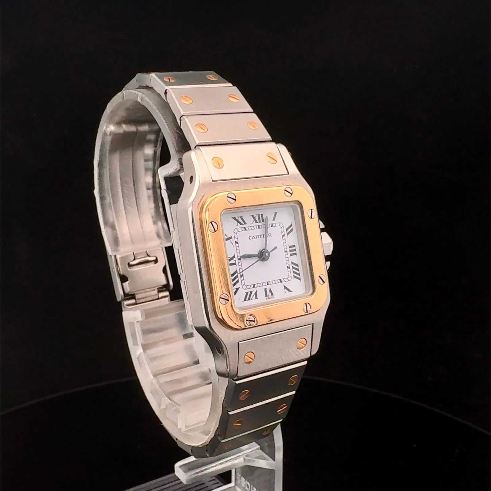 Cartier Santos 1170902 24mm Stainless steel and yellow gold