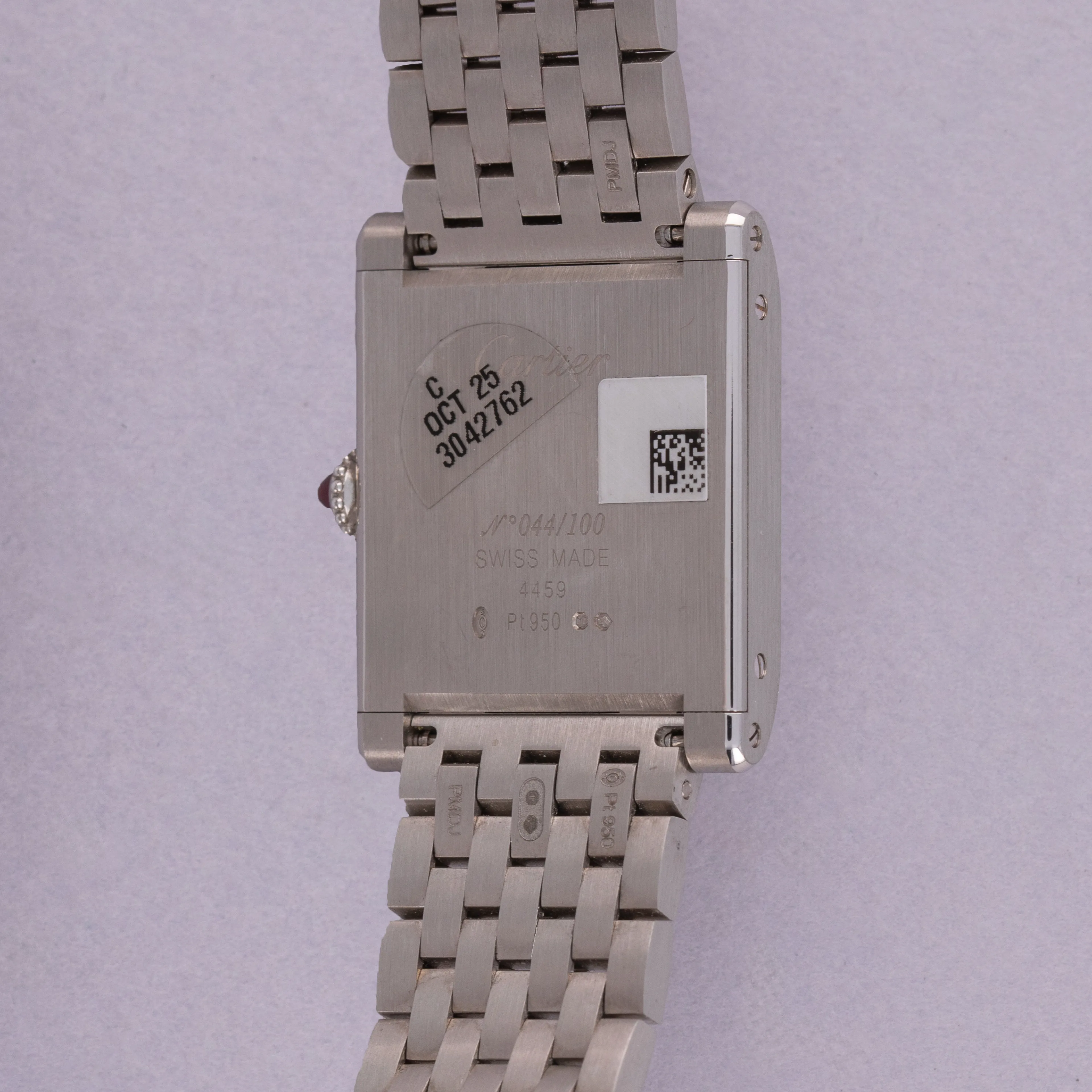 Cartier Tank WGTA0111 32.7mm Platinum Silver 3