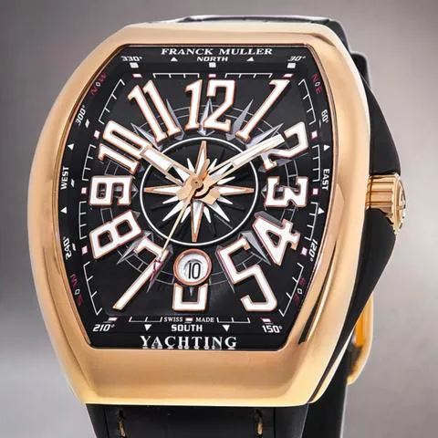 Franck Muller Vanguard V 45 SC DT 5N NR 44mm Rose gold Black 1