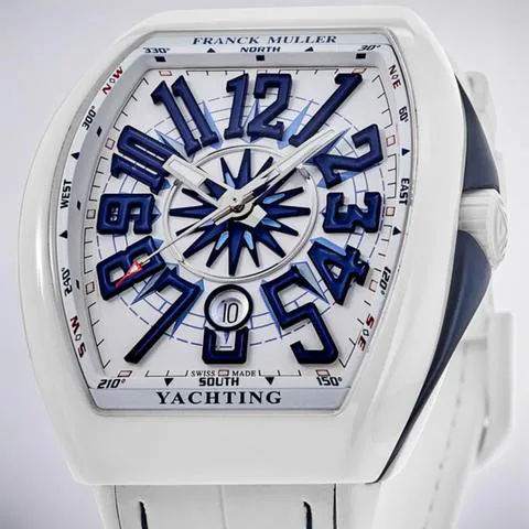 Franck Muller Vanguard V 45 SC DT  CR BC (BL) 45mm Ceramic Blue 2