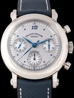 Franck Muller Classique Chronograph 7000 CC 18k white gold Silver