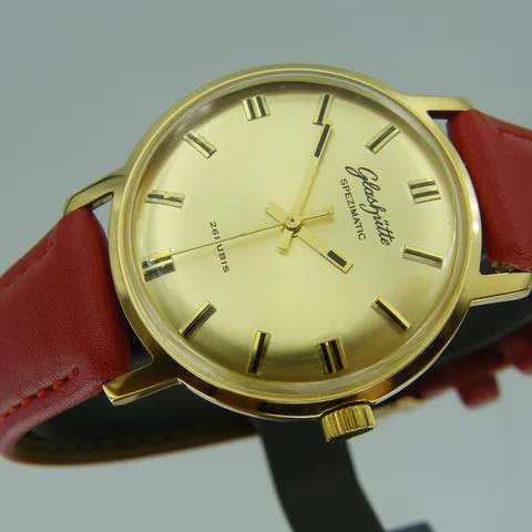 Glashütte 36.5mm Yellow gold and stainless steel Gold