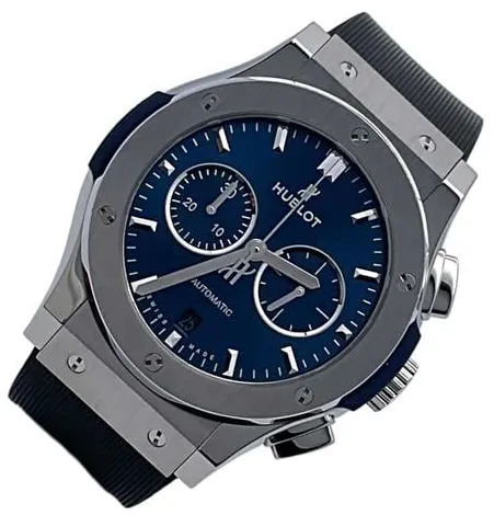 Hublot Classic Fusion Chronograph 541.NX.7170.LR 42mm Titanium Blue