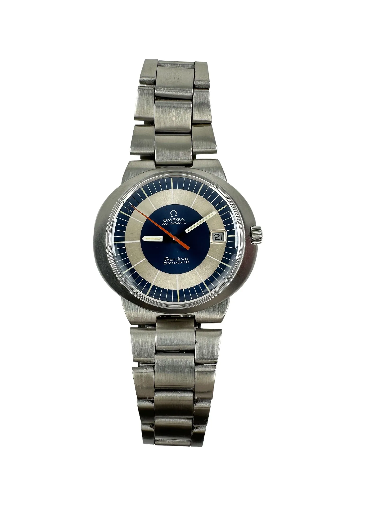 Omega Dynamic 41mm Stainless steel Blue and Silver