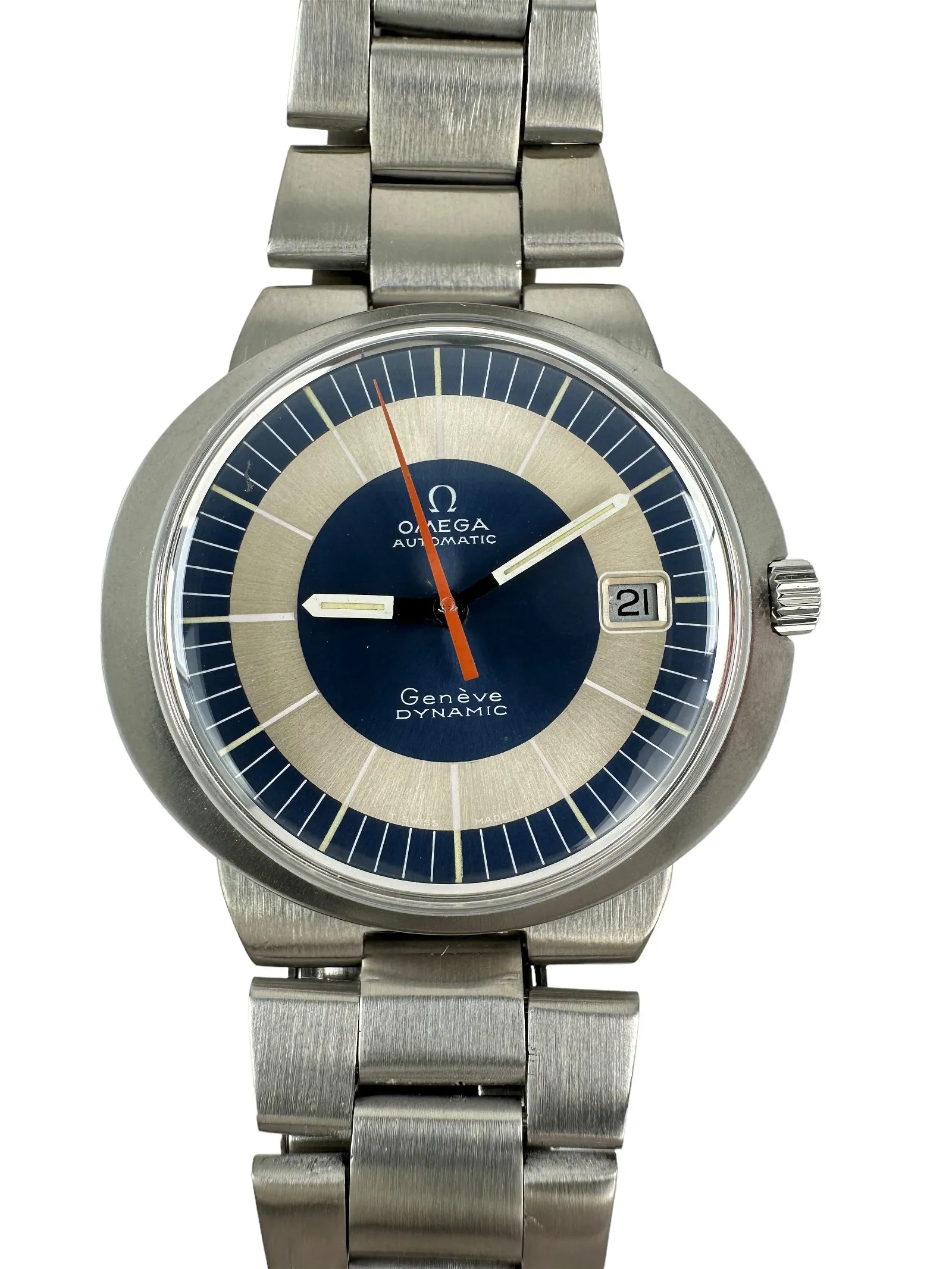 Omega Dynamic 41mm Stainless steel Blue and Silver 1
