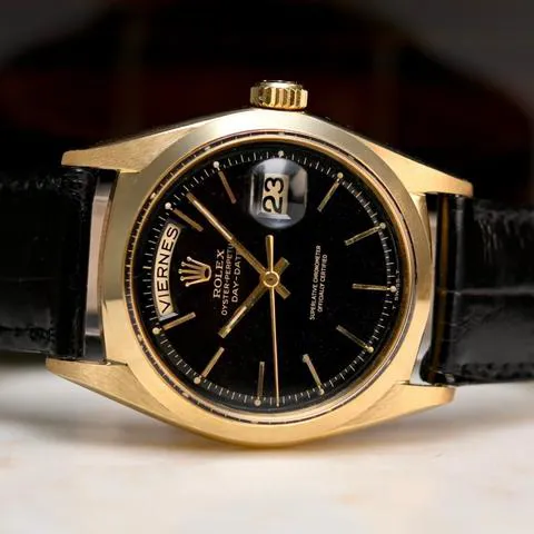 Rolex Day-Date 36 1802 Yellow gold Black 1