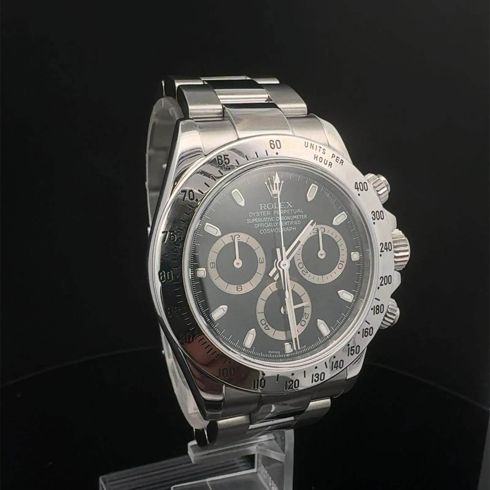 Rolex Daytona 116520 40mm Stainless steel Black 6