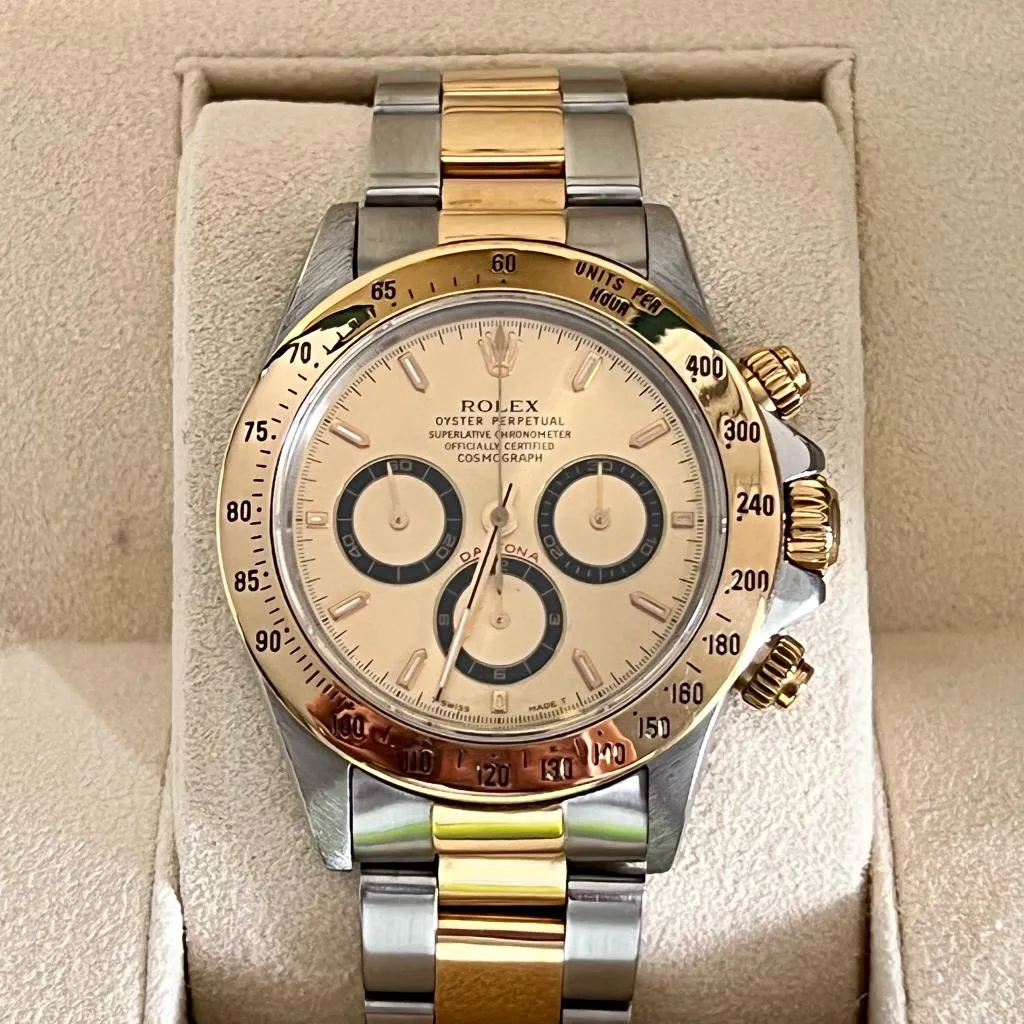 Rolex Daytona 16523 40mm Yellow gold and stainless steel Gold