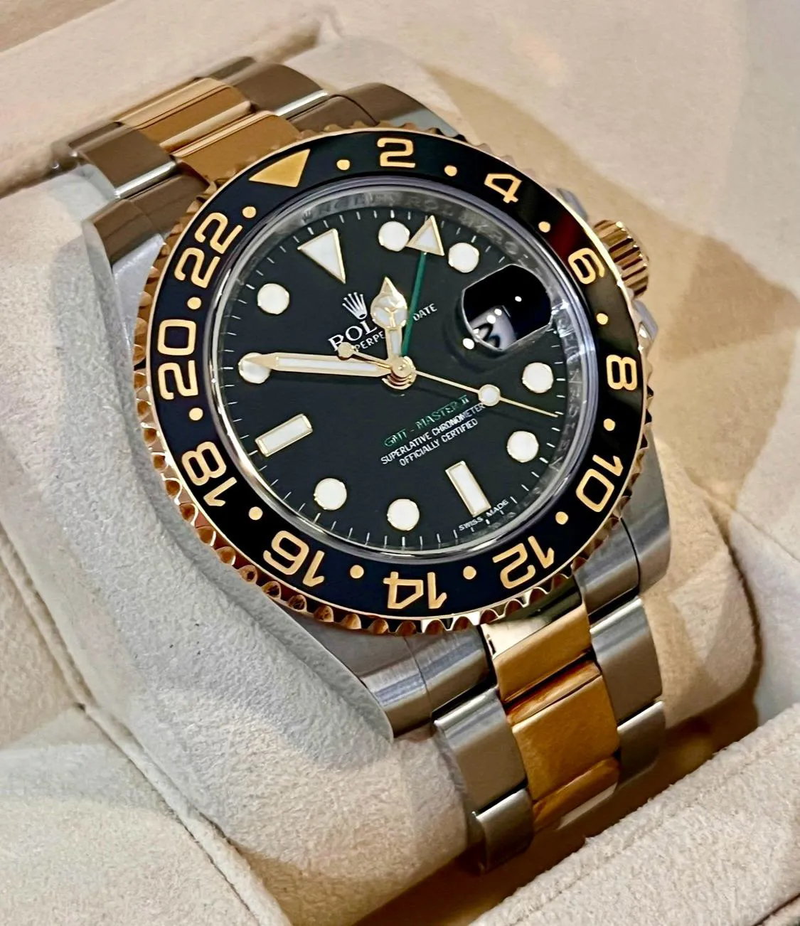 Rolex GMT-Master II 116713LN 40mm Ceramic and Yellow gold and Stainless steel Black 4