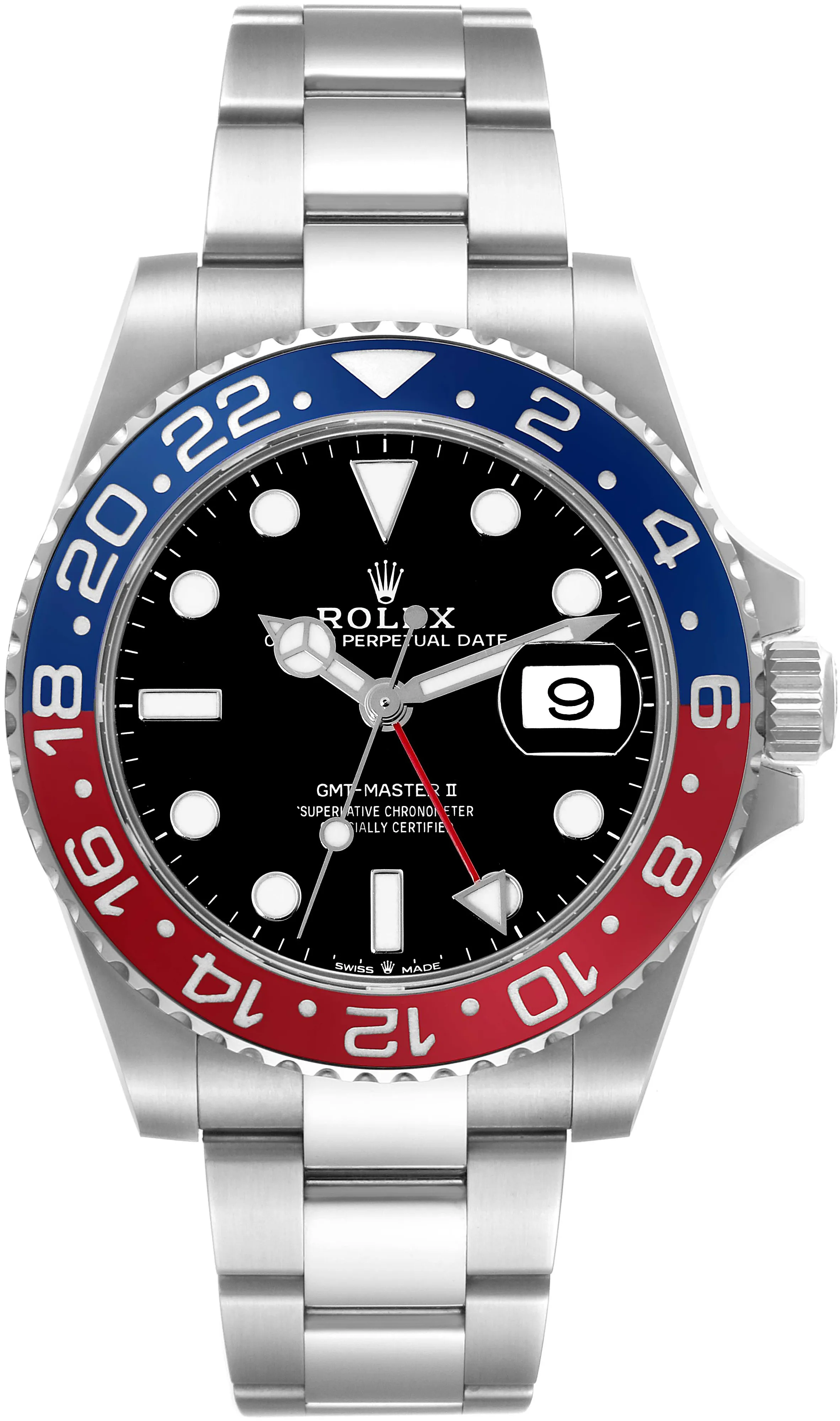 Rolex GMT-Master II 126710 40mm Stainless steel Black