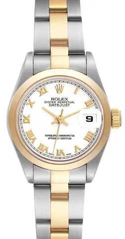 Rolex Lady-Datejust 79163 26mm Stainless steel White