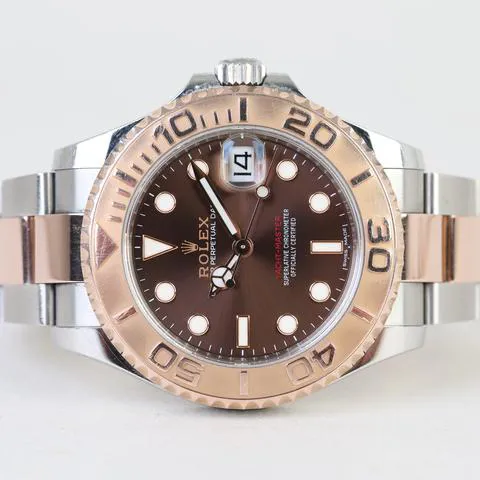 Rolex Yacht-Master 37 268621 37mm Yellow gold and Stainless steel Brown