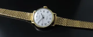 Tissot Stylist Yellow gold White