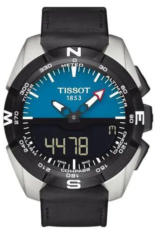 Tissot T-Touch Expert Solar T0914204604100 45mm Titanium Blue