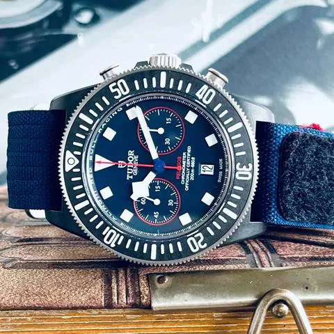 Tudor Pelagos M25807KN-0001 43mm Carbon fiber Blue 13