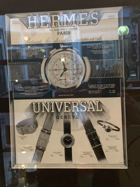 Universal Genève Stainless steel Black 2