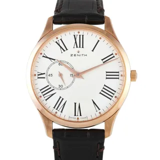 Zenith Elite 18.2010.681/11.C498 Rose gold White