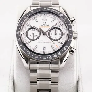 Omega Speedmaster Racing 329.30.44.51.04.001 Stainless steel White