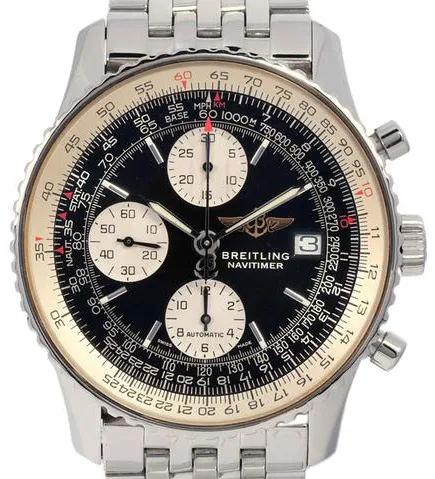 Breitling Navitimer A13322 42mm Stainless steel Black