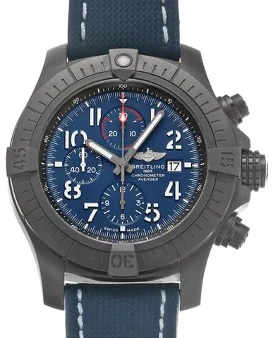 Breitling Avenger V13375101C1X1 48mm Titanium Blue