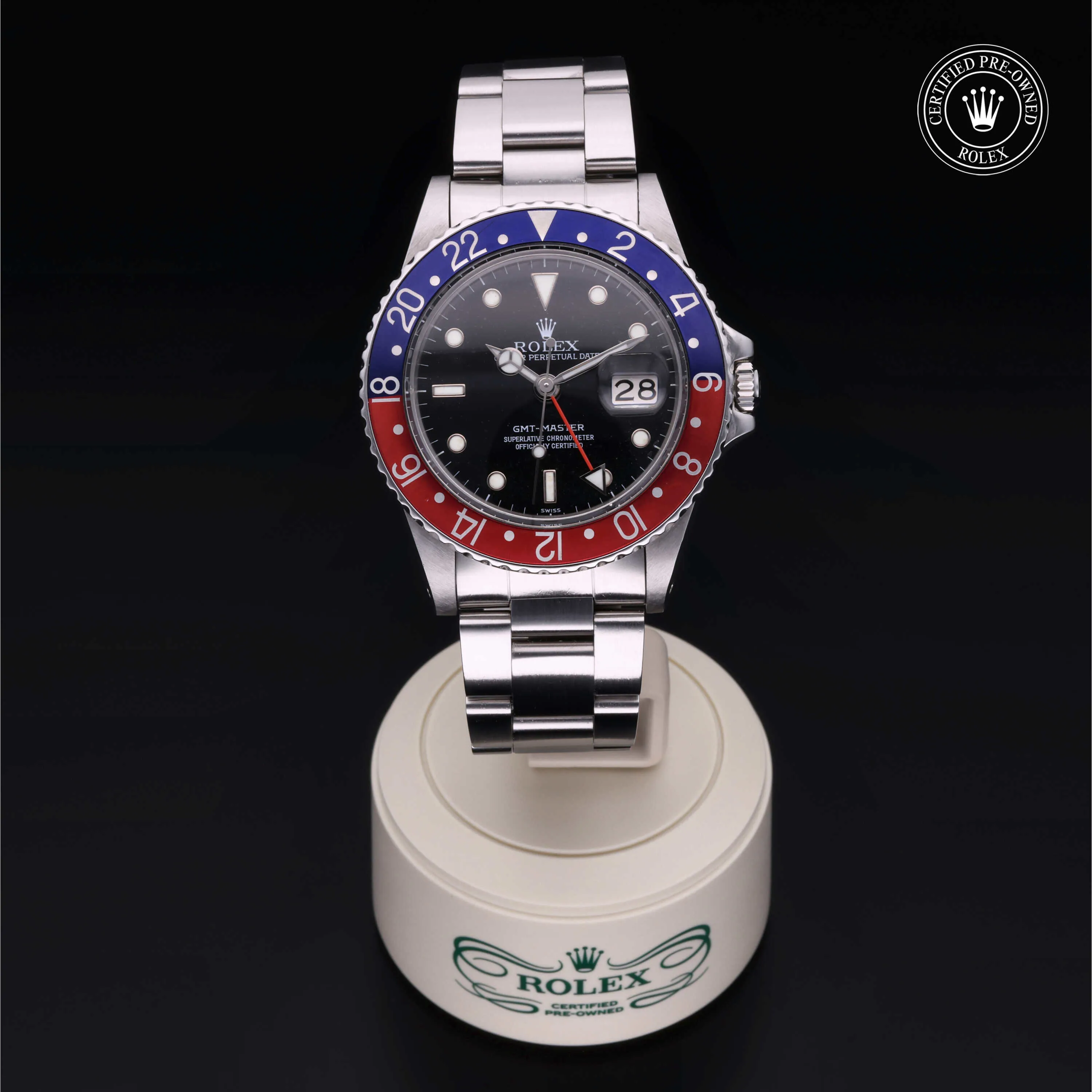 Rolex GMT-Master 16750 40mm Stainless steel Black 1