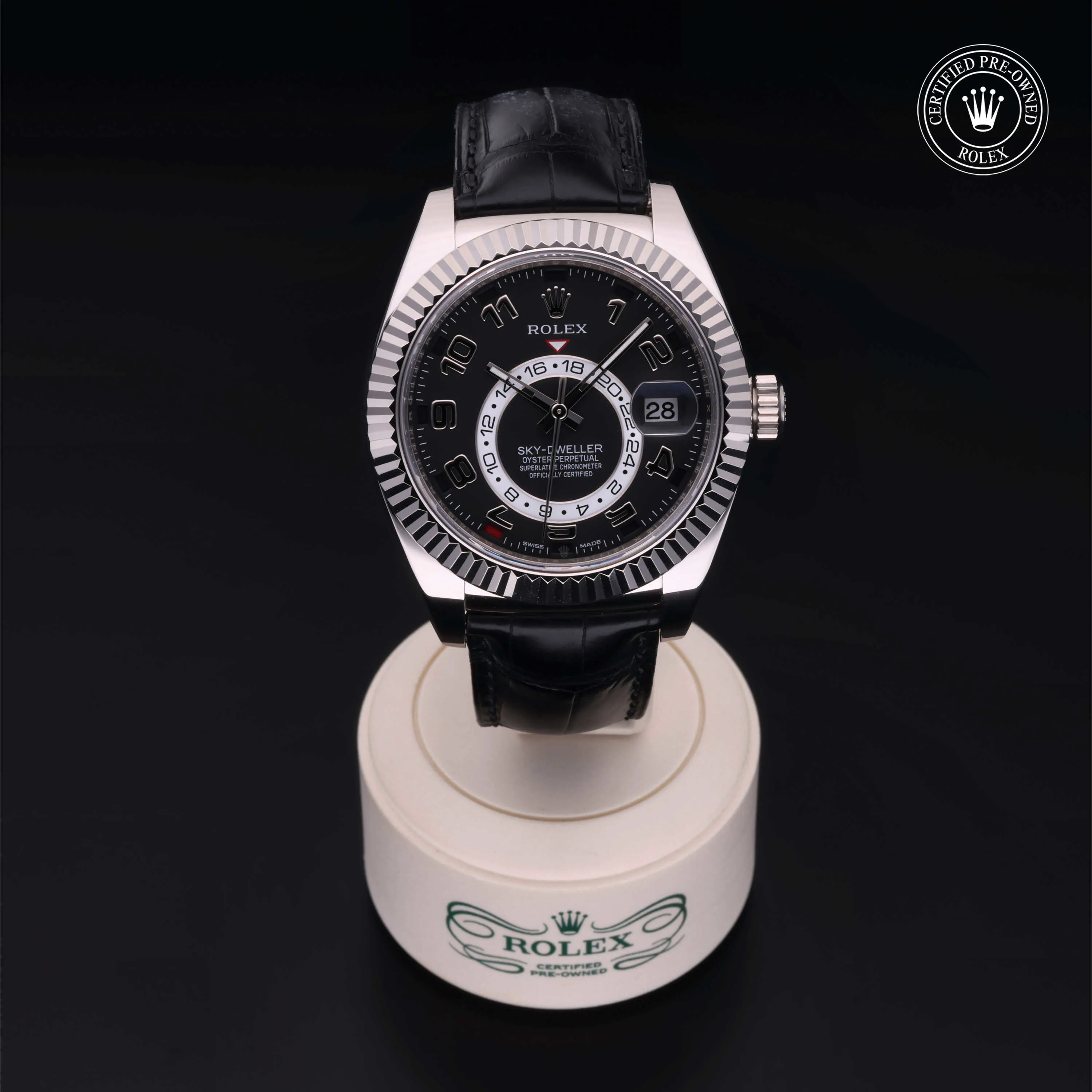 Rolex Sky-Dweller 326139 42mm White gold Black 1