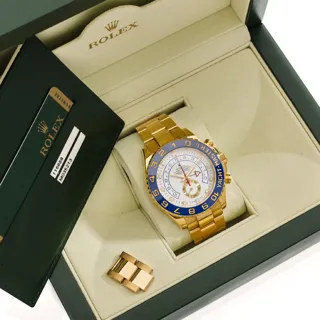 Rolex Yacht-Master II 116688 Yellow gold White