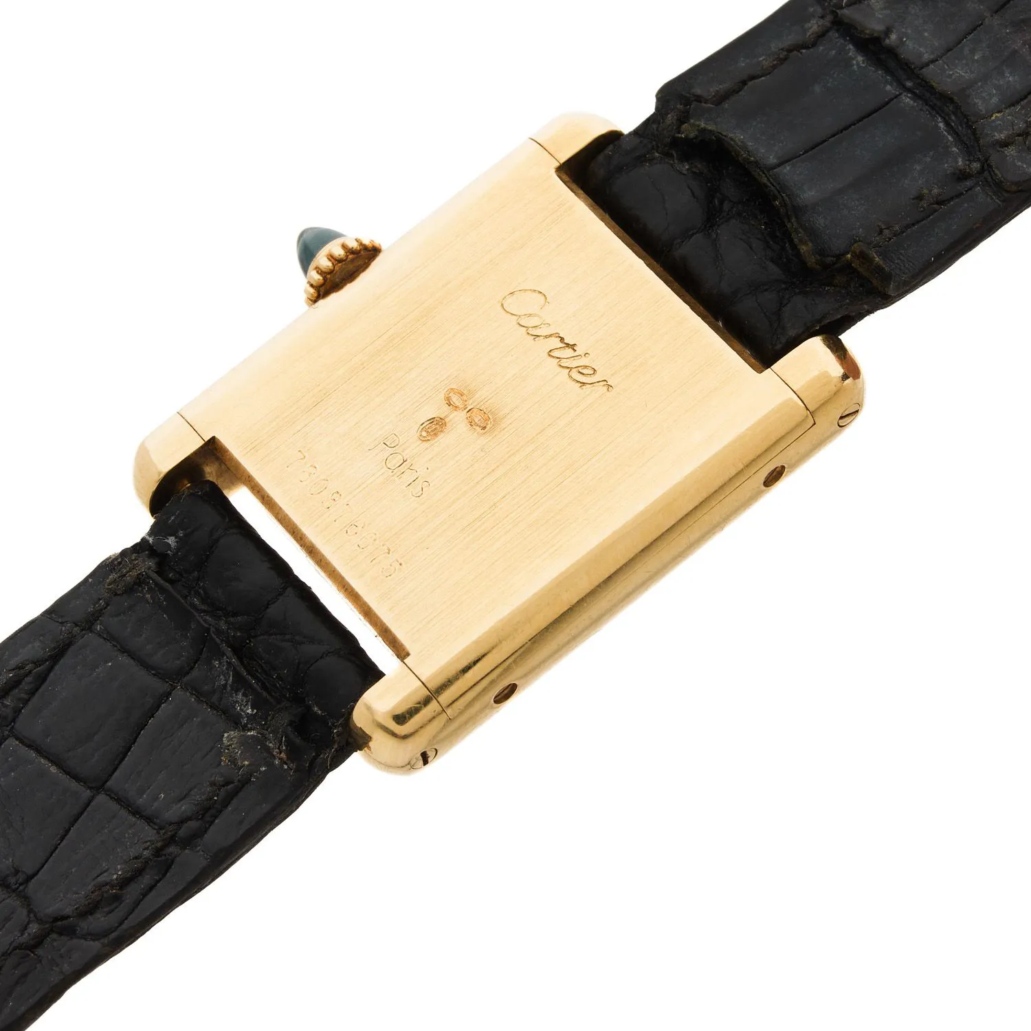 Cartier Tank 22mm Yellow gold White 1