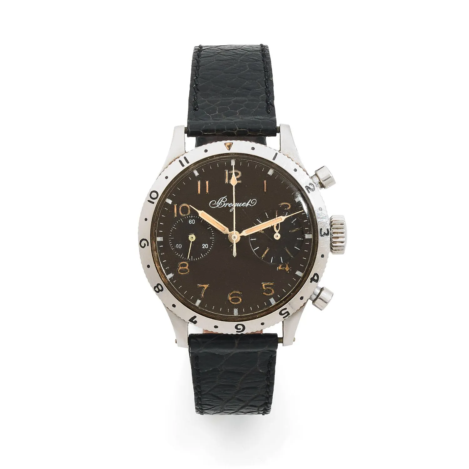 Breguet Type XX 38mm Stainless steel Brown