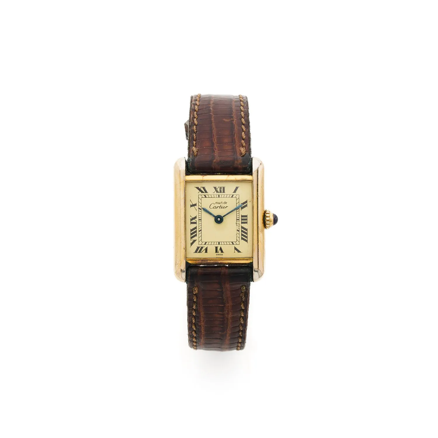 Cartier Must de Cartier Tank 20mm Vermeil Cream