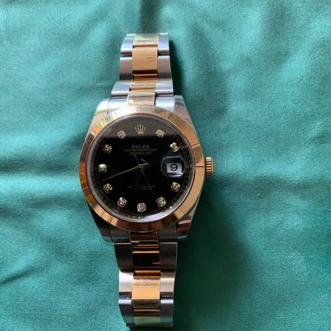 Rolex Datejust 41 126303 41mm Yellow gold and Stainless steel Black 2