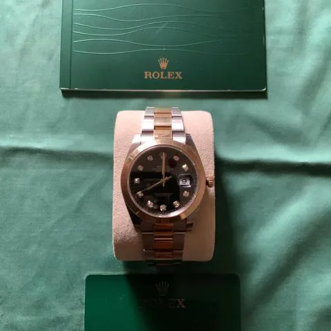 Rolex Datejust 41 126303 41mm Yellow gold and Stainless steel Black 8