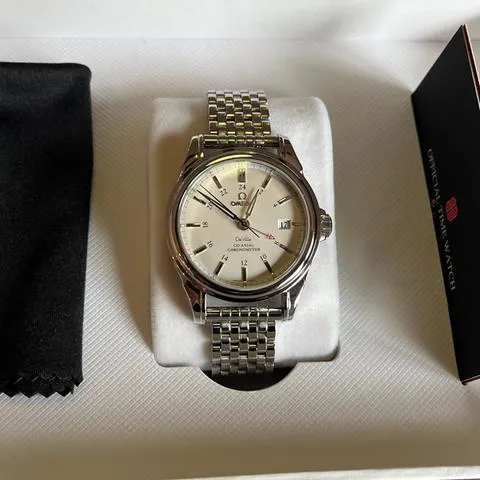 Omega De Ville 4833.31.32 39.5mm Stainless steel White