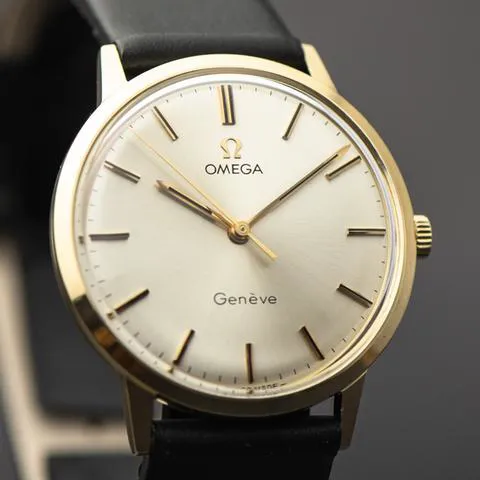 Omega Genève 131.041 33.5mm Yellow gold Champagne 3