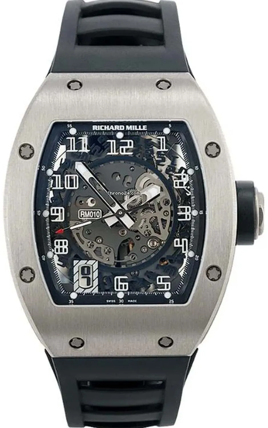 Richard Mille Rm 10 RM10 48mm White gold Skeletonized