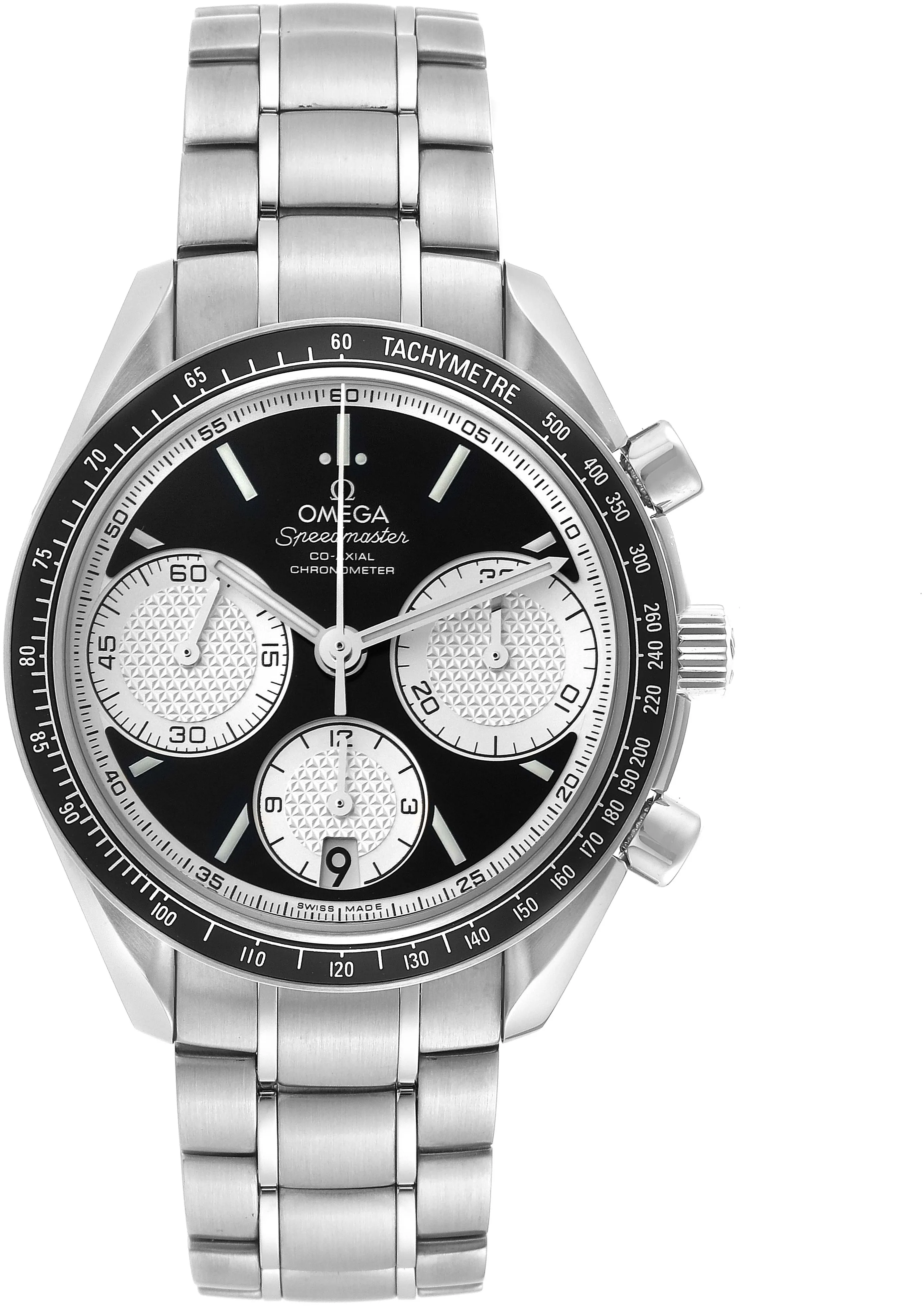 Omega Speedmaster Racing 326.30.40.50.01.002 40mm Stainless steel Black