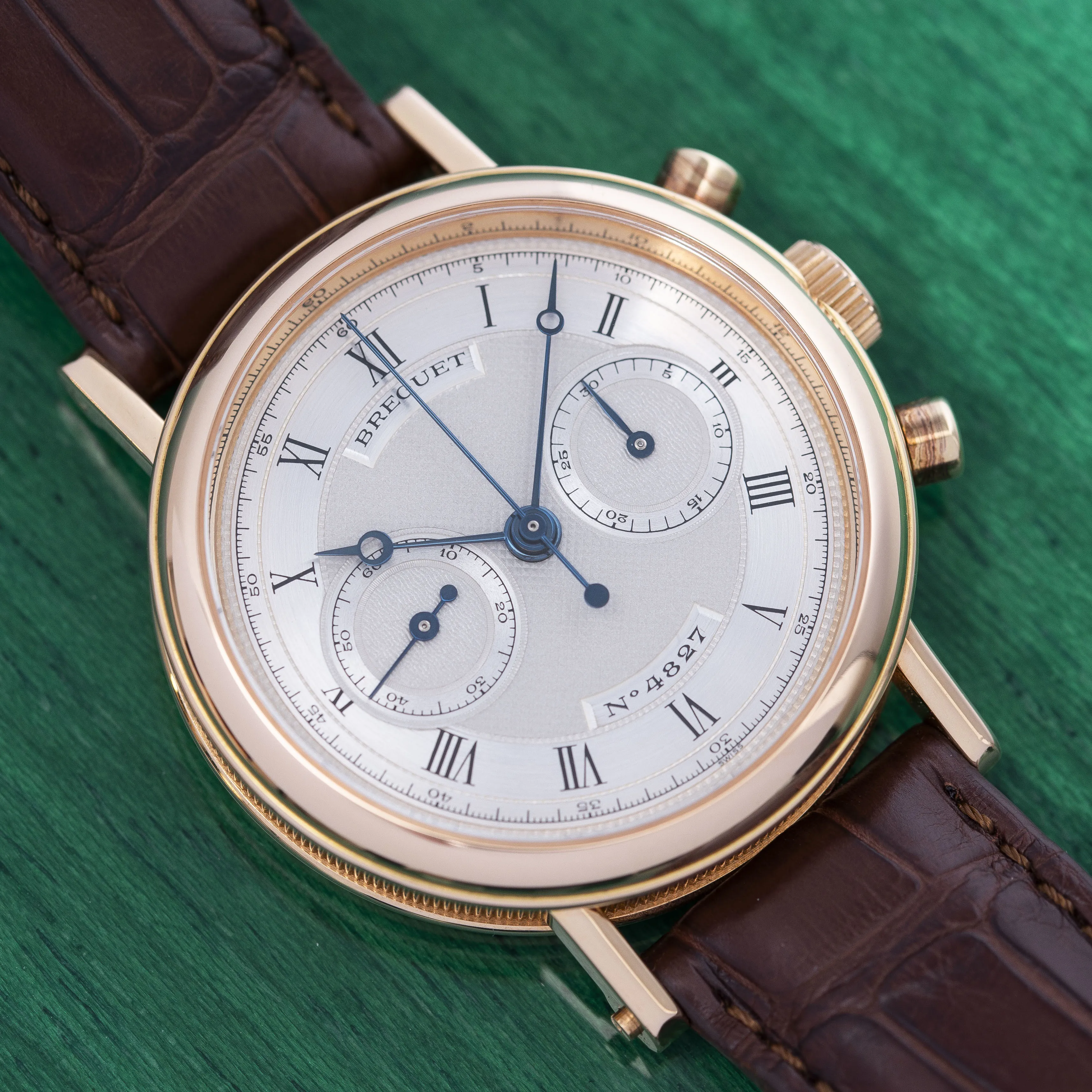 Breguet Classique 3237BR 36mm Rose gold Silver