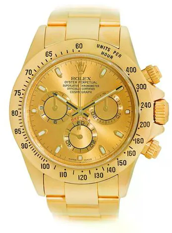 Rolex Daytona 116528 40mm Yellow gold and stainless steel Gold