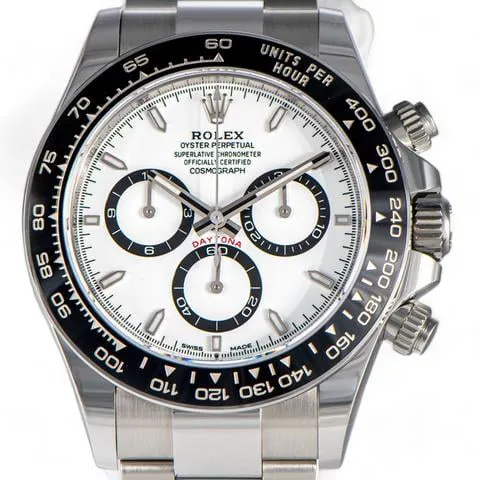 Rolex Daytona 126500LN 40mm Stainless steel White