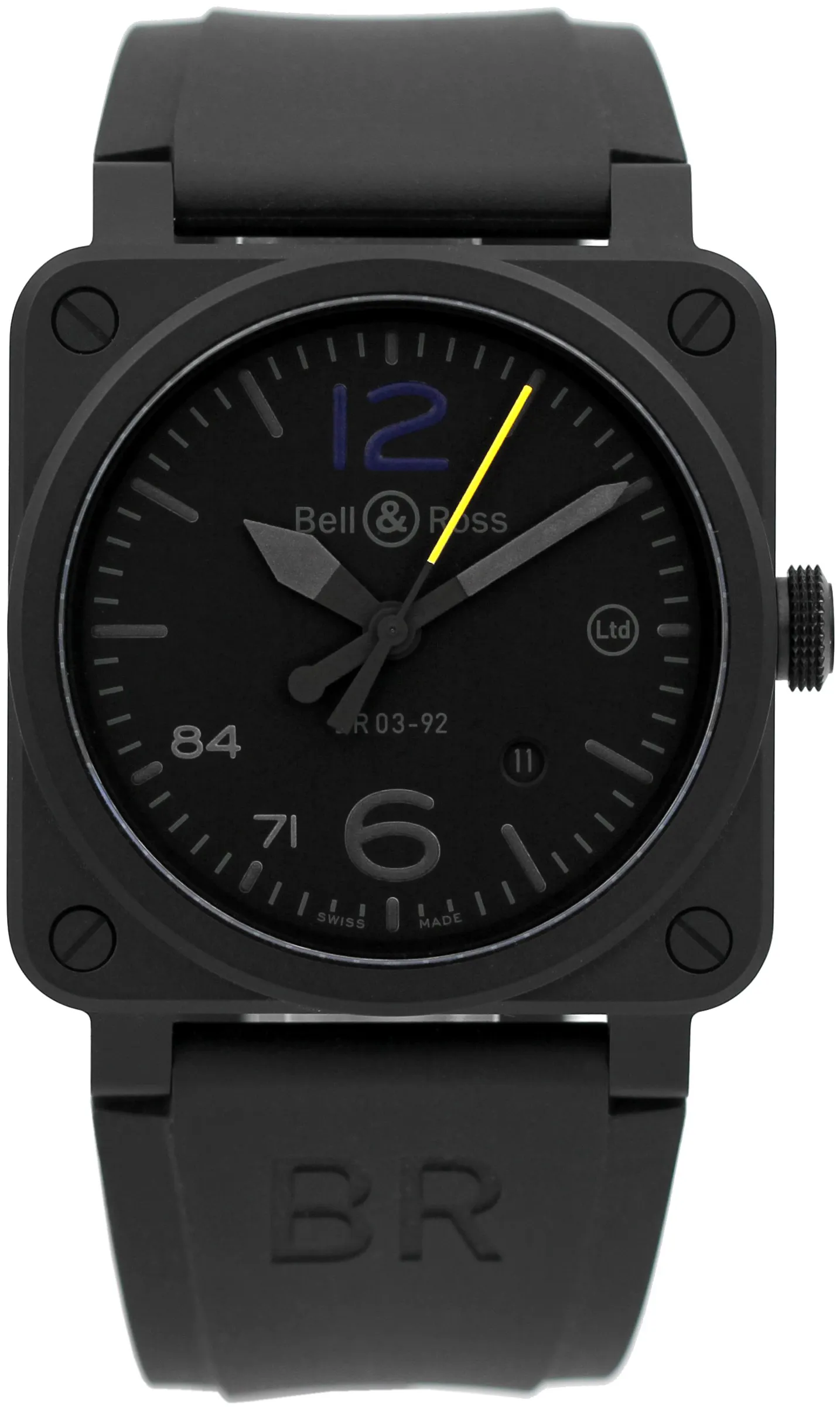 Bell & Ross BR03-92 BR 03-92 42mm Ceramique Black