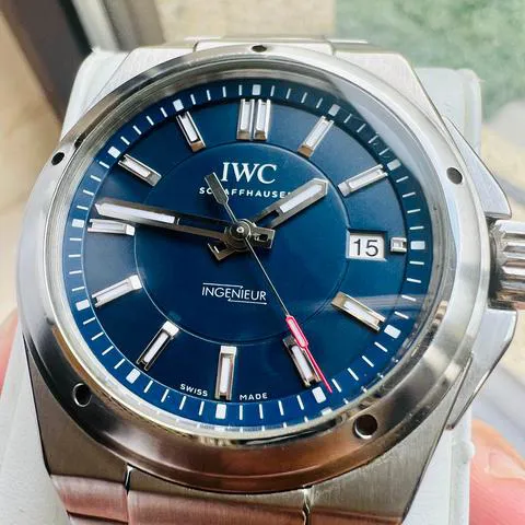 IWC Ingenieur Automatic IW323909 40mm Stainless steel Blue 4