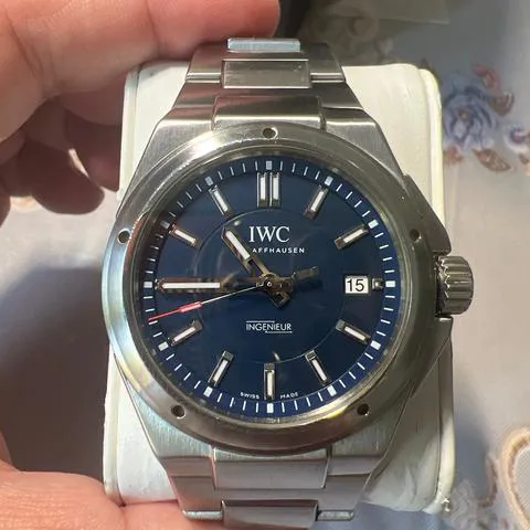 IWC Ingenieur Automatic IW323909 40mm Stainless steel Blue 8