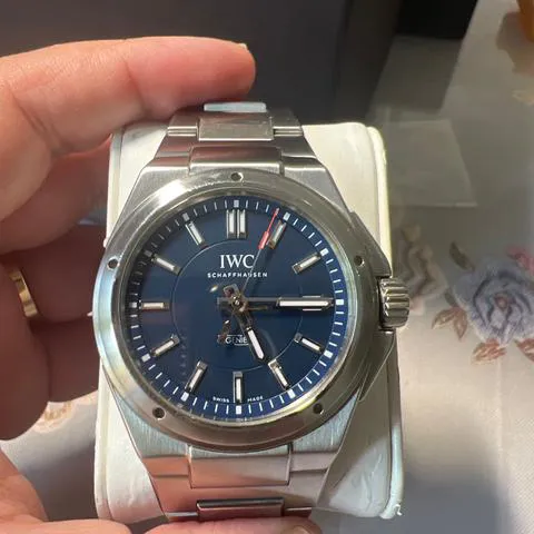 IWC Ingenieur Automatic IW323909 40mm Stainless steel Blue 9