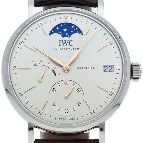 IWC Portofino Hand-Wound IW516401 45mm Stainless steel White