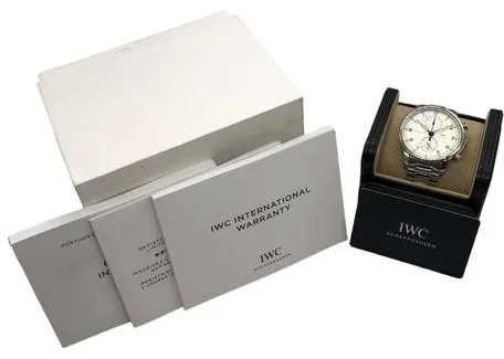 IWC Portugieser IW390702 44.5mm Stainless steel Silver 8