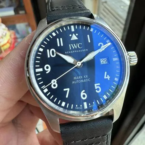 IWC Pilot Mark IW3282-03 40mm Stainless steel Blue 2