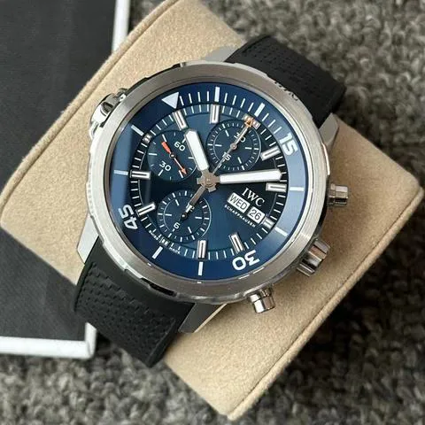 IWC Aquatimer Chronograph IW376805 44mm Stainless steel Blue