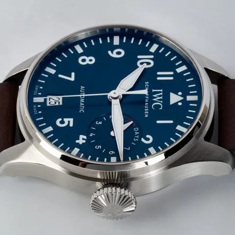 IWC Big Pilot IW500916 46mm Stainless steel Blue 4