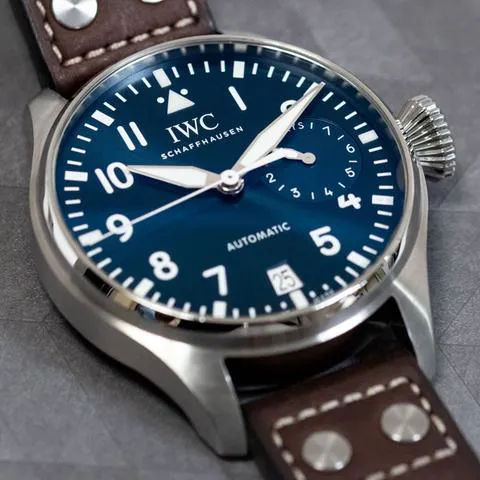 IWC Big Pilot IW500916 46mm Stainless steel Blue 5