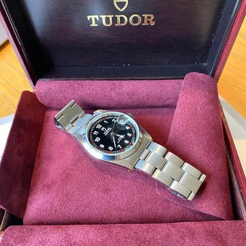 Tudor Prince 74000N 34mm Stainless steel White